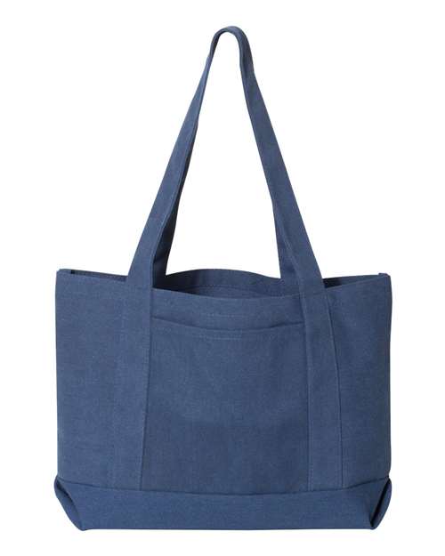 Liberty Bags Seaside Cotton Pigment Dyed Resort Tote