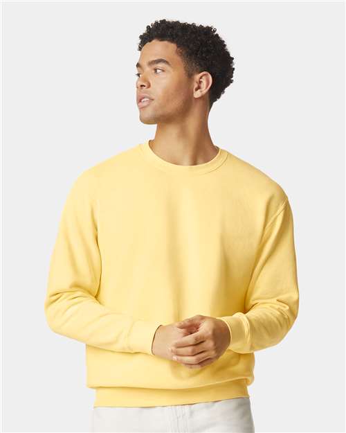 Comfort Colors Garment-Dyed Lightweight Fleece Crewneck Sweatshirt