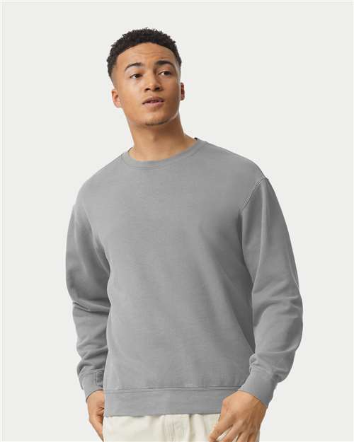 Comfort Colors Garment-Dyed Lightweight Fleece Crewneck Sweatshirt