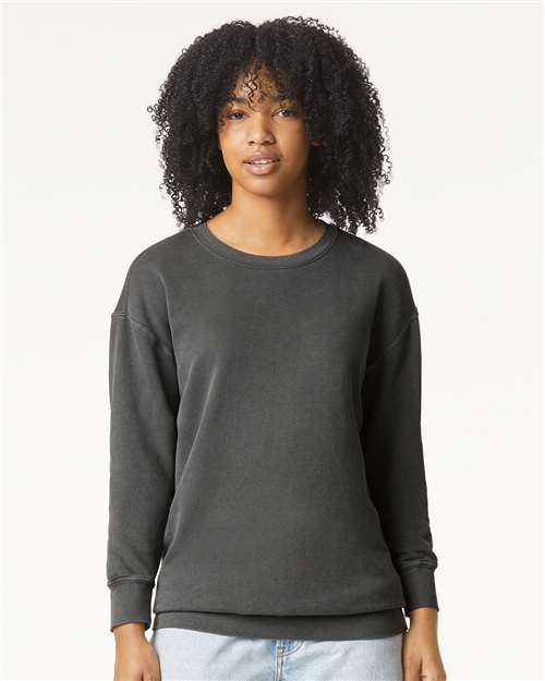 Comfort Colors Garment-Dyed Lightweight Fleece Crewneck Sweatshirt