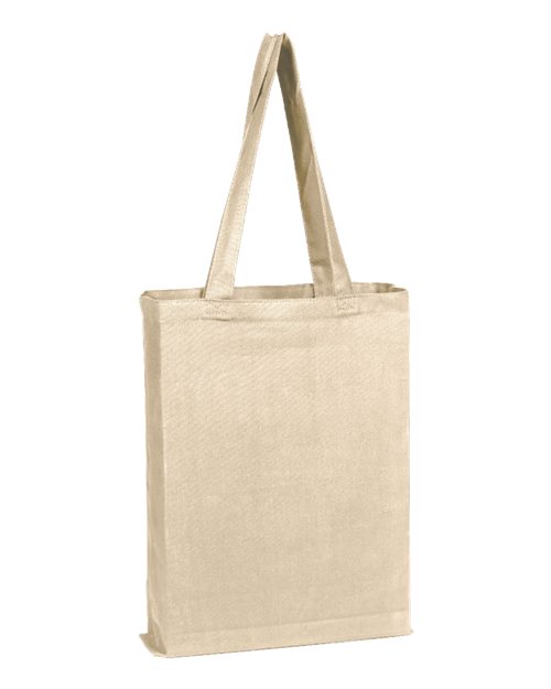 Q-Tees Canvas Gusset Promotional Tote