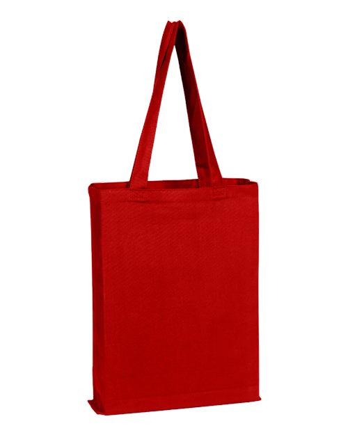 Q-Tees Canvas Gusset Promotional Tote