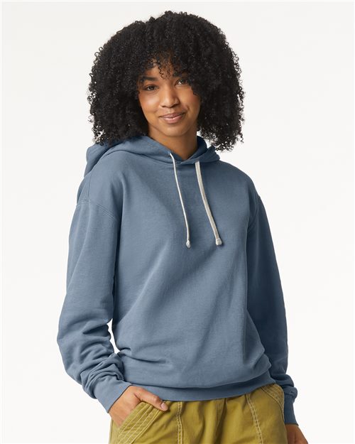 Comfort Colors Garment-Dyed Lightweight Fleece Hooded Sweatshirt