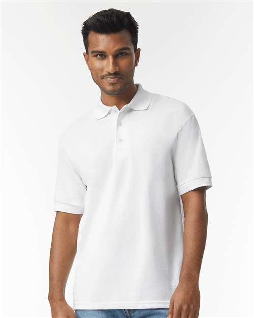 Gildan DryBlend® Jersey Polo - White