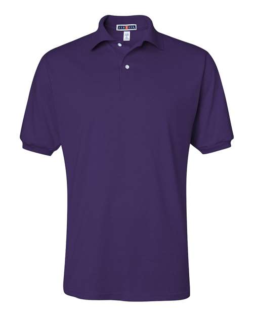 JERZEES SpotShield® 50/50 Polo - Deep Purple