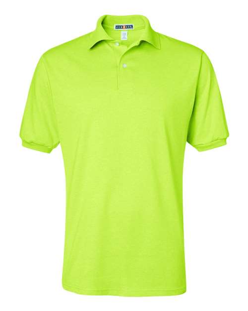 JERZEES SpotShield® 50/50 Polo - Safety Green