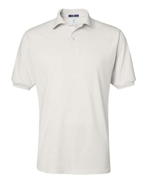 JERZEES SpotShield® 50/50 Polo - White