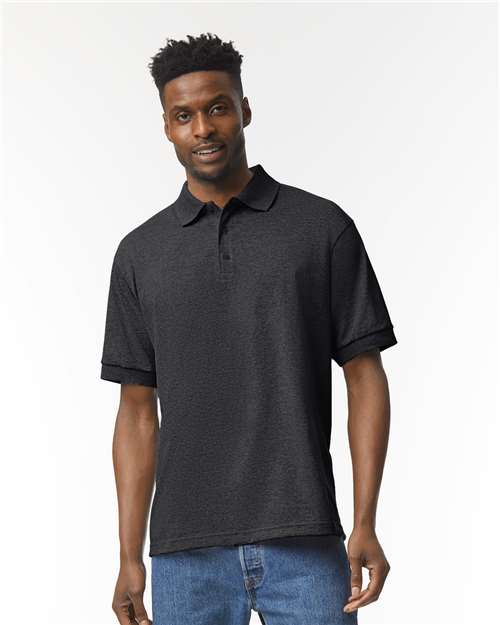 Gildan DryBlend® Jersey Polo - Dark Heather