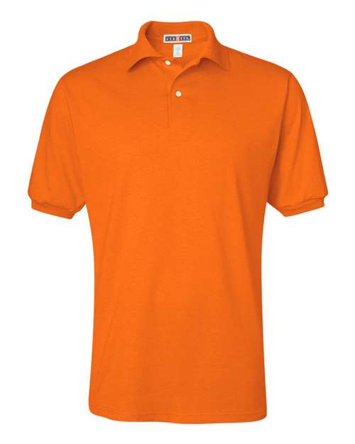 JERZEES SpotShield® 50/50 Polo - Safety Orange