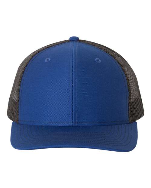 Richardson Snapback Trucker Cap - Royal/ Black