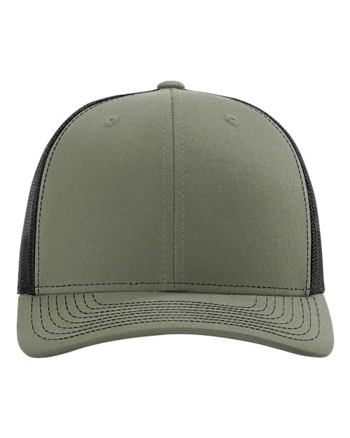 Richardson Snapback Trucker Cap - Loden/ Black
