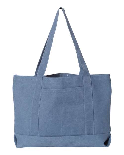 Liberty Bags Seaside Cotton Pigment Dyed Resort Tote