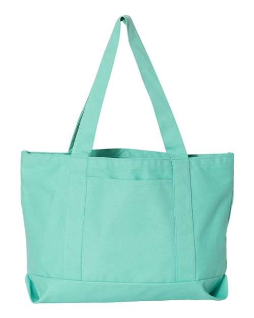 Liberty Bags Seaside Cotton Pigment Dyed Resort Tote