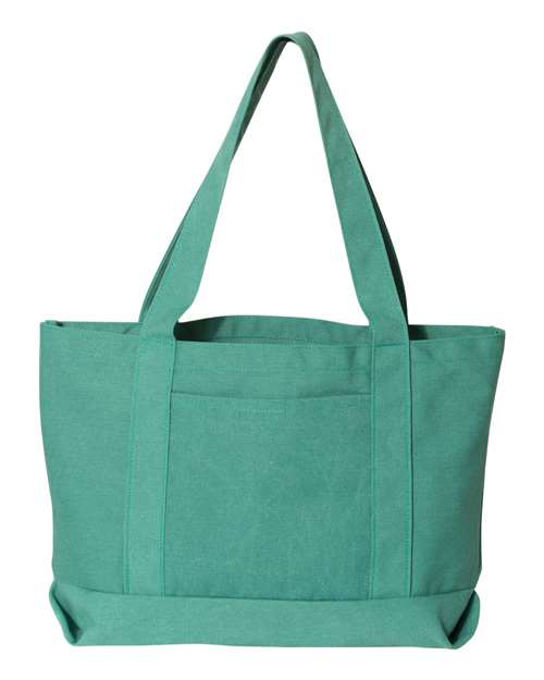 Liberty Bags Seaside Cotton Pigment Dyed Resort Tote