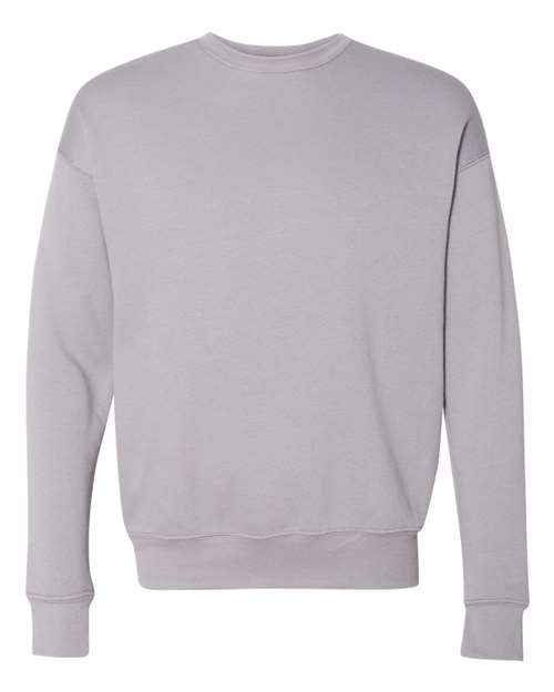 BELLA + CANVAS Sponge Fleece Drop Shoulder Crewneck Sweatshirt - Storm