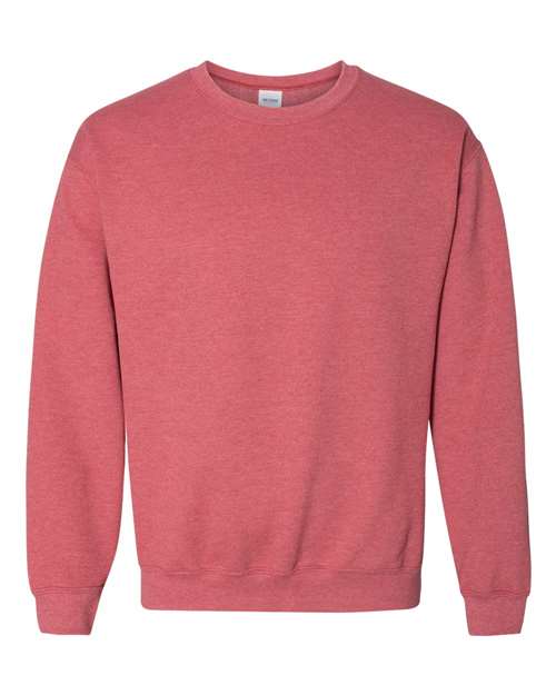 Gildan Heavy Blend™ Crewneck Sweatshirt - Heather Scarlet Red