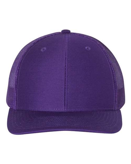 Richardson Snapback Trucker Cap - Purple