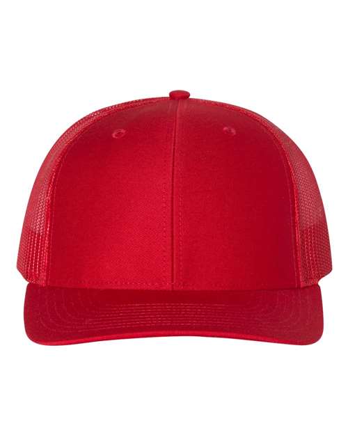 Richardson Snapback Trucker Cap - Red