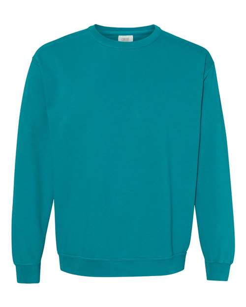 Comfort Colors Garment-Dyed Sweatshirt - Topaz Blue